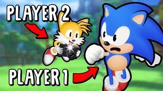 Sonic but Player 2 Controls the Camera? - Funny Sonic 1 Rom Hack