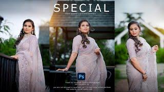 Special Outdoor Model Photoshoot Preset  Photoshop XMP l Photoshop Tutorial l Free Presets