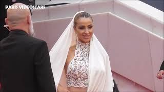 Annabella Hilal  former Miss World Lebanon  on the red carpet @ Cannes Film Festival 15 may 2024