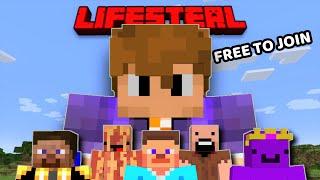 Free to Join Public lifesteal SMP Cracked