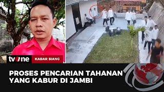 Update Terkini Tahanan Kabur di Sarolangun Polisi Buru Pelaku Ke Hutan dan Sejumlah Lokasi  tvOne