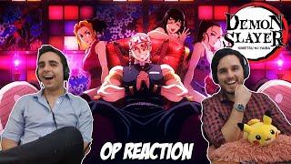 DEMON SLAYER Opening 3 REACTION Season 2  Kimetsu no Yaiba  Brothers Reaction