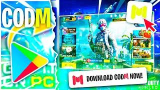 How To Get CALL OF DUTY MOBILE On PCLaptop - 2023  Download CODM  Fast & Easy Tutorial 