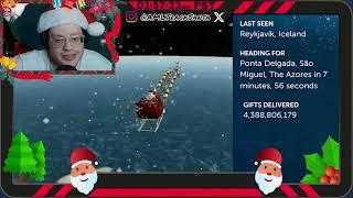 AML Santa Tracking - 2023 NORAD Santa Tracker Timelapse