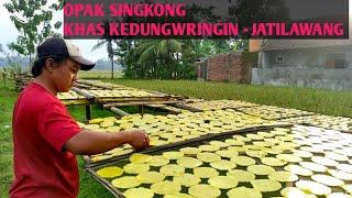 Mengintip Proses Pembuatan Opak Singkong Yang Renyah Gurih & Tanpa Pengawet Cocok Untuk Ide Usaha