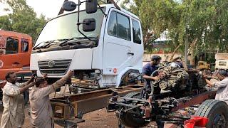 Amazing Process Of MAKING Complete Truck in Pakistan UD Nissan Truck Production in Local Workshop