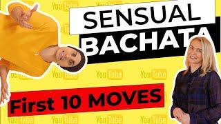 10 Basic Sensual moves in Bachata  Bachata Sensual for Beginners  by Marius&Elena