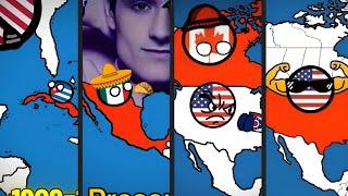 North American Countries History  PART 1  Countryballs Animation Edit