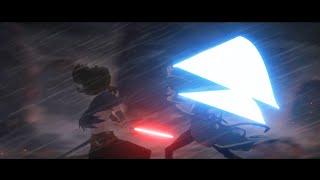 Yone vs Yasuo with lightsabers