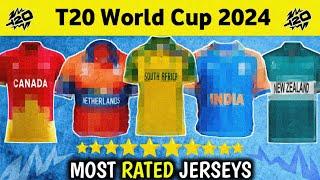 T20 World Cup 2024 All 20 Teams New Official JerseyKit  all teams new launched jersey t20 wc 2024