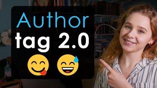 Authortube Tag 2.0  Author Tag 2.0  Sydney Faith Author