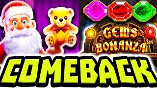 IS THIS SANTAS WONDERLAND  SLOT BETTER THEN GEMS BONANZA? BIG BONUS BUYS‼️