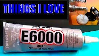 What is E6000 industrial adhesive glue used for?  - pros cons uses instructions  drying times