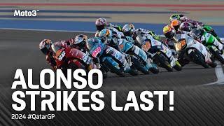 The nail-biting Moto3™ last lap at Lusail   2024 #QatarGP