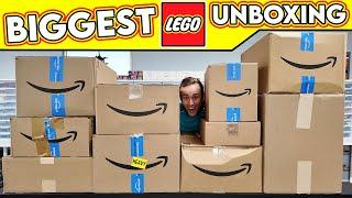 My BIGGEST LEGO HAUL UNBOXED