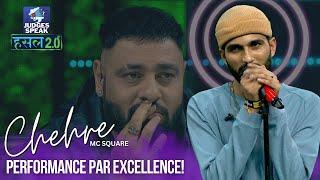 MC Square with his Lyrical Genius Chehre makes everyone emotional   Hustle Judges Speak