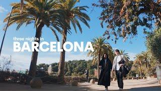 my boyfriend surprised me with a trip to BARCELONA ...