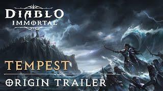 Diablo Immortal  Origin Trailer  Tempest