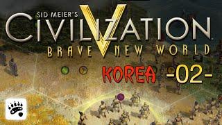 Civilization V - 02 - Kleiner voller Kontinent Lets Play Civilization 5
