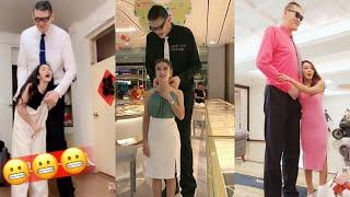 Chinese Tallest Man Ft Cute Short Girl️‍