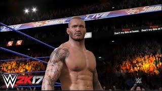 WWE 2k17 - Randy Orton vs. The Miz  PS4 Gameplay