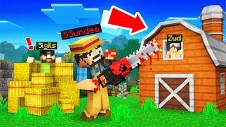 TOXIC Spooky Farm Hide and Seek in Minecraft