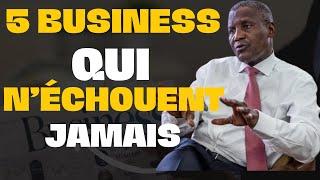 VOICI 5 BUSINESS SÛRS QUI NECHOUENT JAMAIS  DEVENIR RICHE EN AFRIQUE