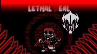 UNDERTALE ANIMATION BATTLE LETHAL DEAL SANS fight full battle