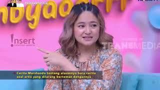 SAMBIL MALU2  AKHIRNYA MARSHANDA AKUI PACARAN DENGAN VICKY PRASETY I INSERT TODAY HARI INI TRANS TV