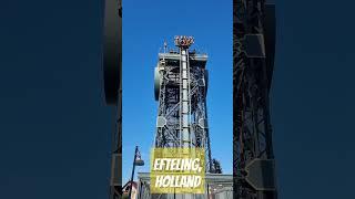 EFTELING CRAZY ROLLER COASTER RIDE FROM HELL August 2023