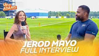 Patriots HC Jerod Mayo on Developing QB Drake Maye Bill Belichick Robert Kraft & Expectations