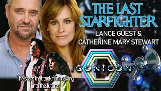The Last Starfighter Lance Guest and Catherine Mary Stewart Iconicon 2021