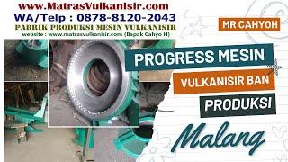 087881202043  Video Progress Mesin Vulkanisir yang telah kami produksi Segala Ukuran bisa request