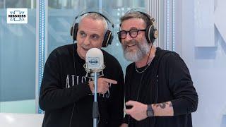 Marco Masini e Giorgio Panariello a Radio Kiss Kiss
