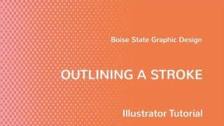 Illustrator Outlining A Stroke