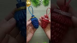 DIY Christmas ornaments #Shorts