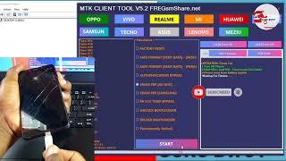 FREE TOOL MTK client tool Frp bypass all Mtk Devices best Frp bypass tool VIVO REALMEMI HUAWEI