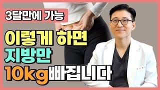 단기간 체중감량 해야 한다면 이걸 꼭 보세요  살은 이렇게 빼야 합니다 운동없이 살빼는 방법?