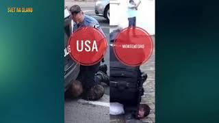 AMERIKA - CRNA GORA Brutalnost policije 17.06.2020