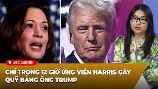 Thời Sự Thế Giới P3 07-22-24 Chỉ trong 12 giờ ứng viên Harris gây quỹ bằng ông Trump