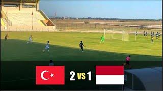 Indonesia U20 vs Turkey U20 1-2  Full Highlights Friendly Match 2022