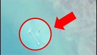 Giant Megalodon Found On Google Earth?  Real Megalodon