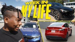 I Went Car Shopping For The First Time In Toronto + Test Driving BMW BENZ TESLA & More