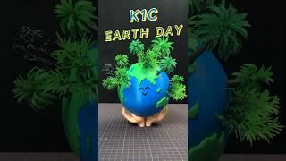 Printing with #plafilament for the Planet Celebrating Earth Day with 3D Technology