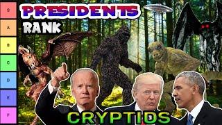 US Presidents make a Cryptid Tier List