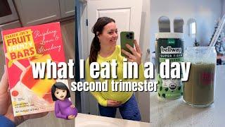 WHAT I EAT IN A DAY - VEGETARIAN- DURING MY SECOND TRIMESTER -Food Aversions AND Fiber Help