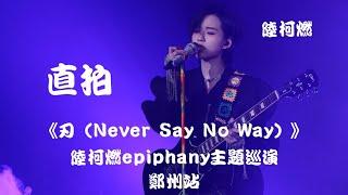 【陆柯燃 K Lu】《刃（Never Say No Way）》饭拍 Fancam  陆柯燃Epiphany主题巡演 - 郑州站 ‘Epiphany’ Theme Tour - Zhengzhou