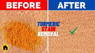 Right Way to Remove  Turmeric  Stains from Carpet  House keeper