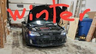 Vw MK6 Jetta GLI UNI Stage 2 Winter Update VLOG