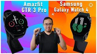 Amazfit GTR 3 Pro vs Galaxy Watch 4 Which is the better fitness smartwatch?